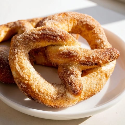 Cinnamon Sugar Soft Pretzels