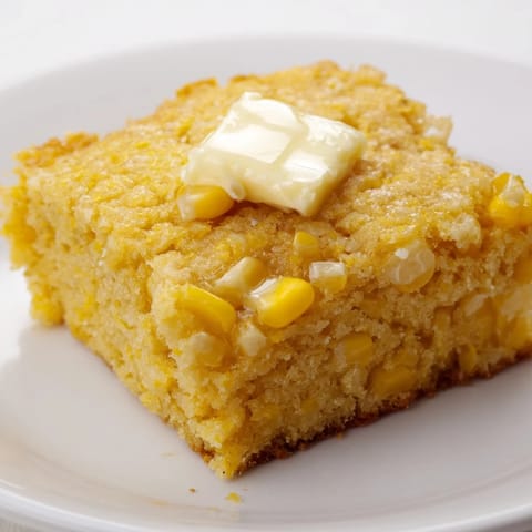 Corn Flapjacks Breakfast