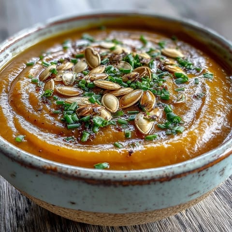 Velvety Acorn Squash Soup