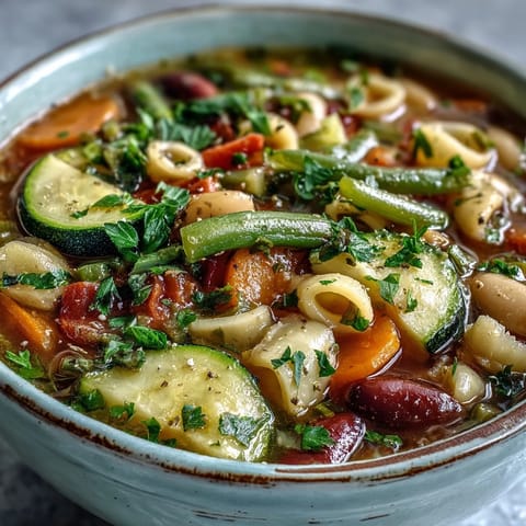 Vegetable Minestrone Variations