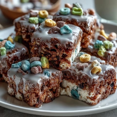 St Patricks Lucky Charms Bark