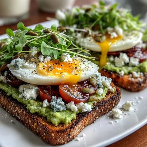 Spring Brunch Avocado Toast