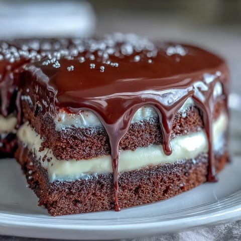 White Chocolate Drip Cake