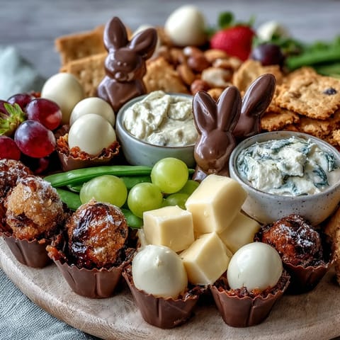 Spring Charcuterie Easter Board