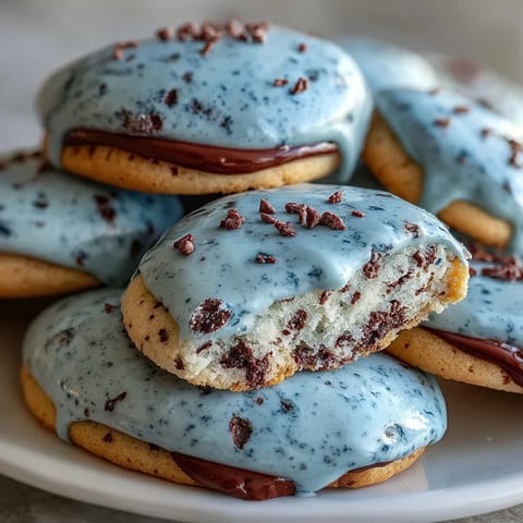 Robins Egg Speckled Sugar Cookies