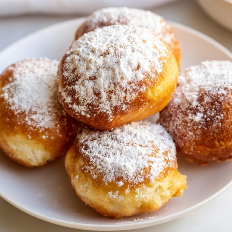 Crispy edges and a soft interior: this fried dough is a warm, sugary treat, perfect for fairs.