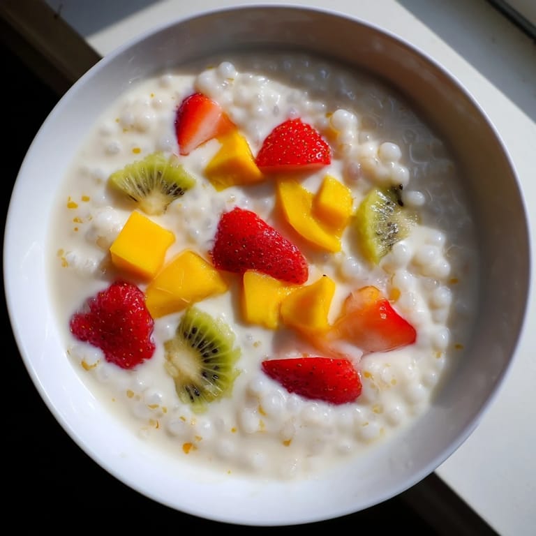 Enjoy a spoonful of chilled Tapioca Pudding, the perfect naturally gluten-free sweet treat with vanilla.