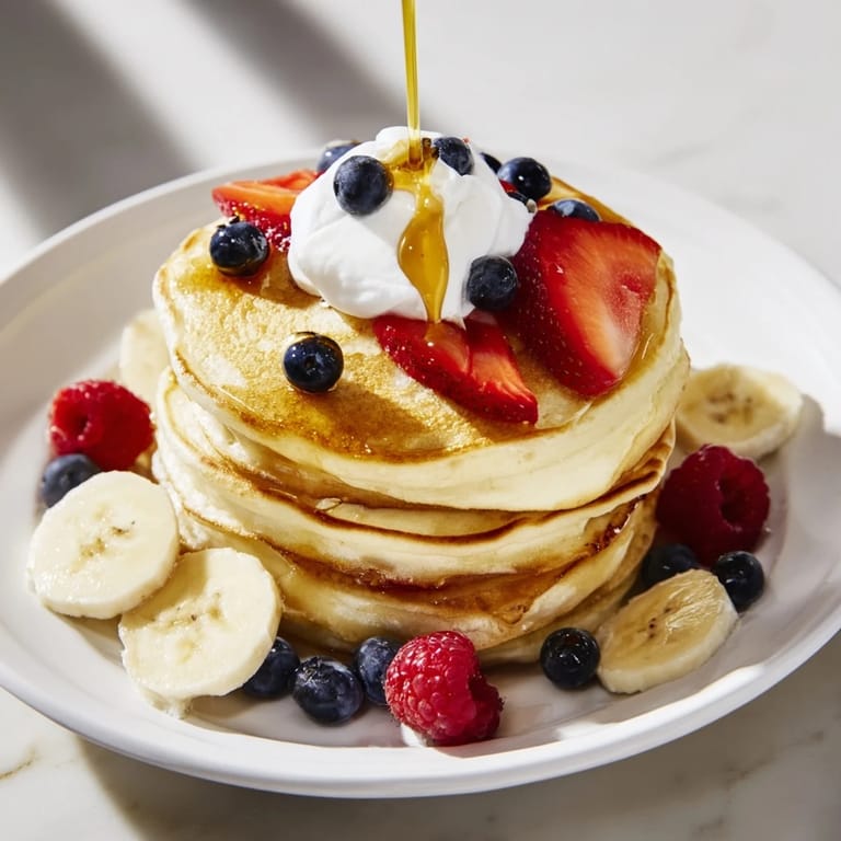 A close-up of perfectly cooked silver dollar pancakes, lightly browned and ready for your favorite toppings.