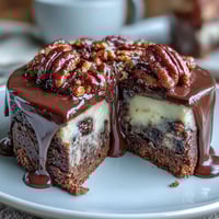 Kentucky Derby Chocolate Pecan Tart with glossy chocolate filling and toasted pecans in a golden pastry crust, perfect for Southern celebrations.