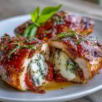 Caprese Stuffed Chicken Breast